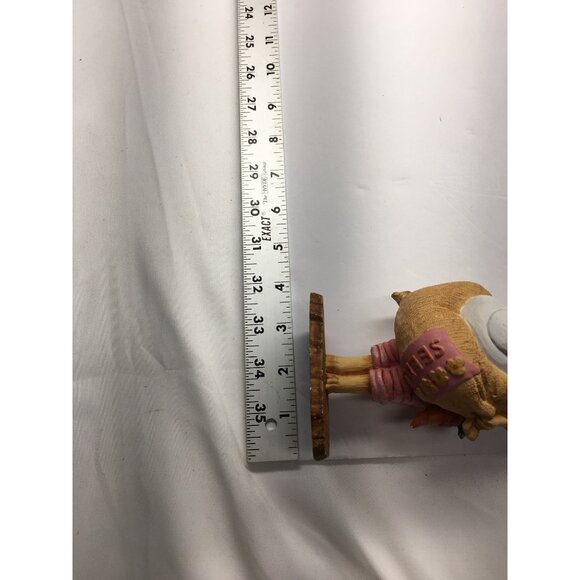 Dept 56 General Store Bunny Rabbit Figurine Holding Chicken & Seeds Easter Decor - Picture 13 of 13